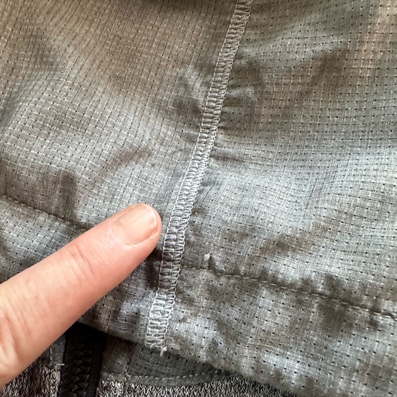 Mens Lululemon Zip up Hoodie Vest Size Medium Grey - Picture 10 of 13